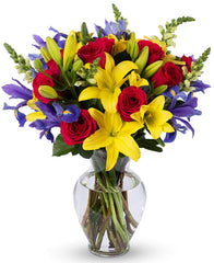 Benchmark Bouquets Joyful Wishes, With Vase (Fresh Cut Flowers)